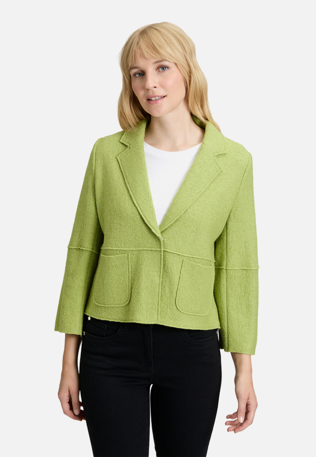 Blazer-Jacke mit Reverskragen / Modellfoto Vorderseite