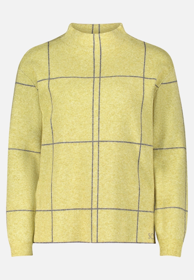 Strickpullover kariert / Vorderseite