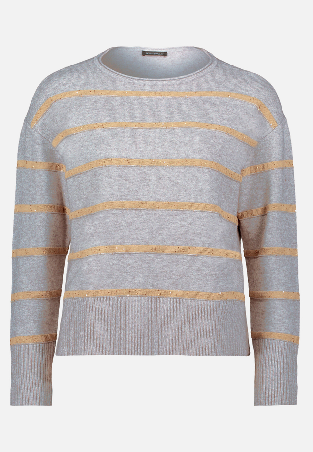 Strickpullover mit Pailletten / Vorderseite
