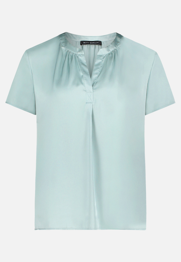 Satin-Bluse kurzarm / Vorderseite