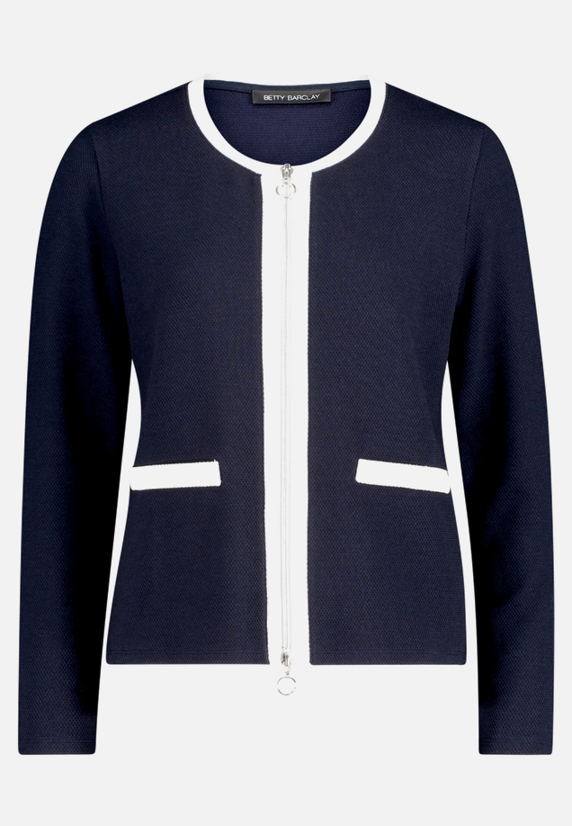Shirtjacke mit Struktur / Vorderseite