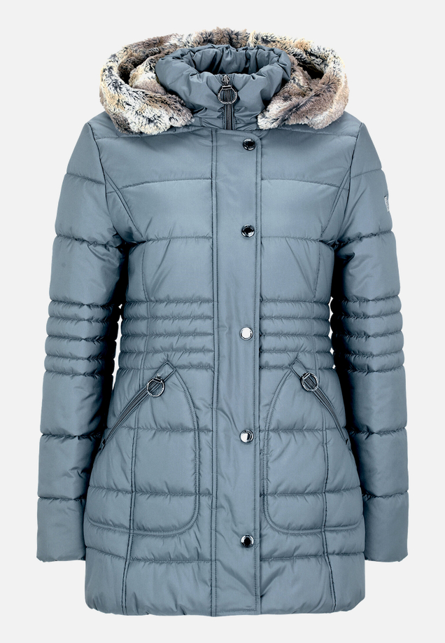 Outdoorjacke mit abnehmbarer Kapuze / Vorderseite