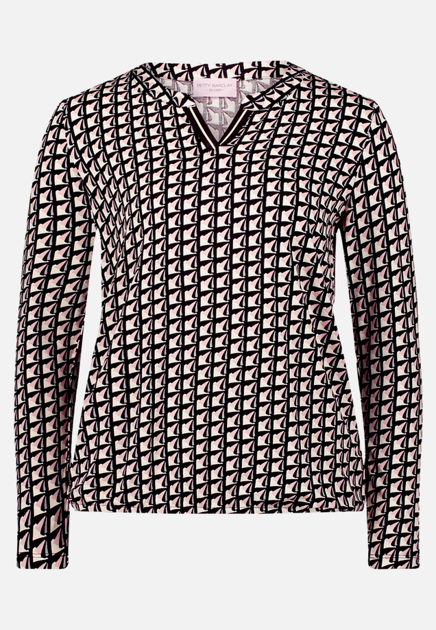 Blusenshirt mit Print / Vorderseite