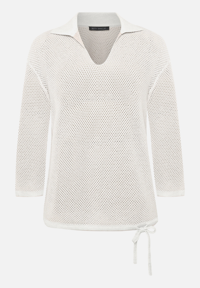 Strickpullover mit Kragen / Vorderseite