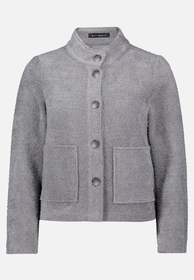 Blazer-Jacke mit Knöpfen / Vorderseite