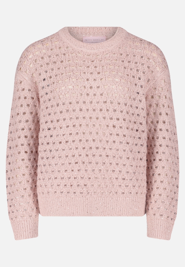 Strickpullover mit Effektgarn / Vorderseite