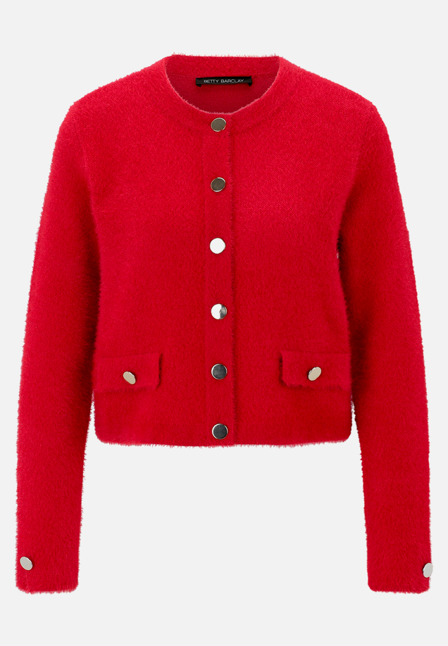 Casual-Strickjacke mit Knopfleiste / Vorderseite