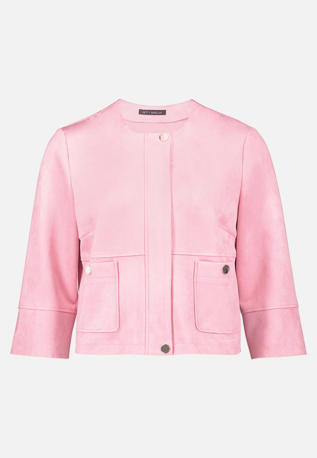 Blazer-Jacke mit aufgesetzten Taschen / Vorderseite