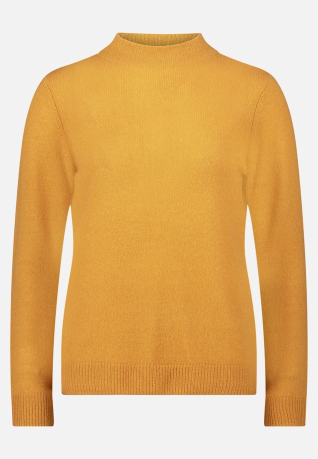 Kaschmir-Pullover mit Stehkragen / Vorderseite