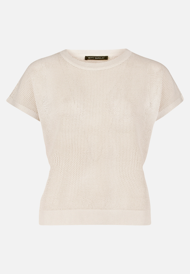 Lochstrick-Pullover ohne Arm / Vorderseite