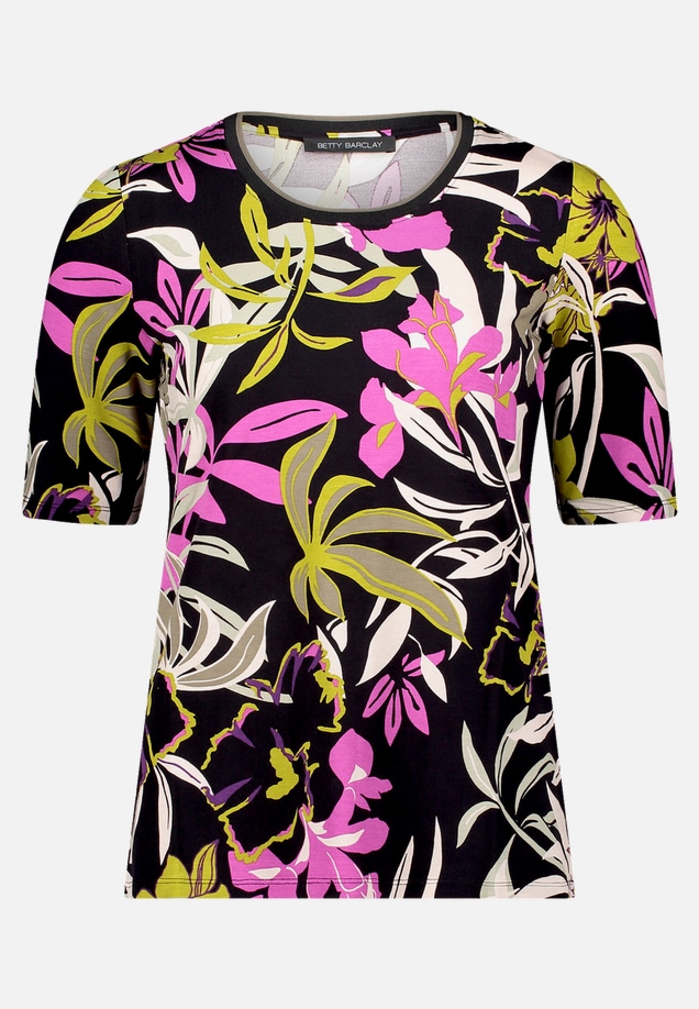 Basic Shirt mit Print / Vorderseite