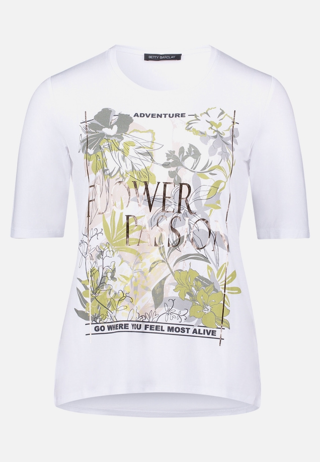 Basic Shirt mit Rundhalsausschnitt / Vorderseite