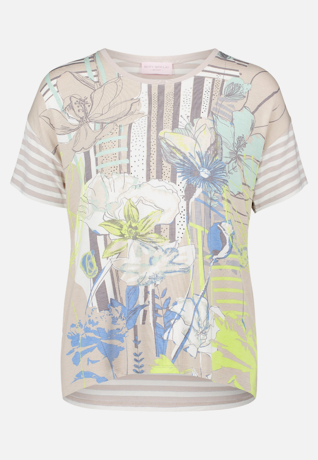 Casual-Shirt mit Ringel / Vorderseite