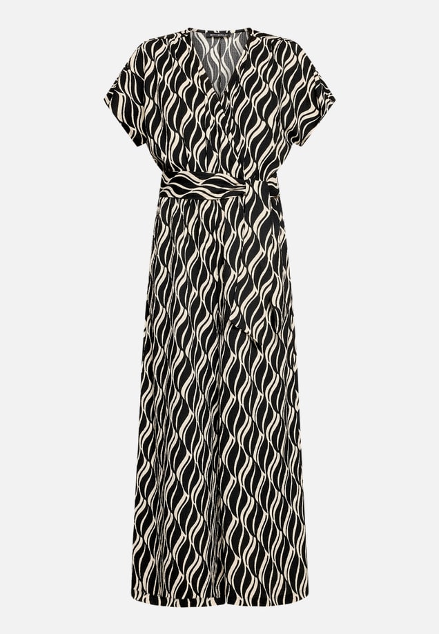 Eleganter Jumpsuit  mit grafischem Muster / Vorderseite