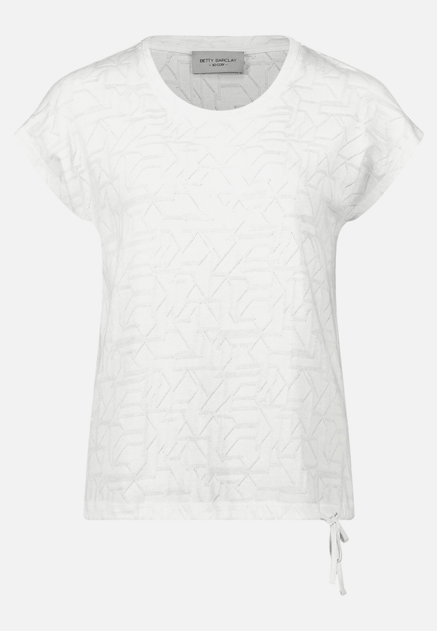Strukturshirt mit Tunnelzug / Vorderseite
