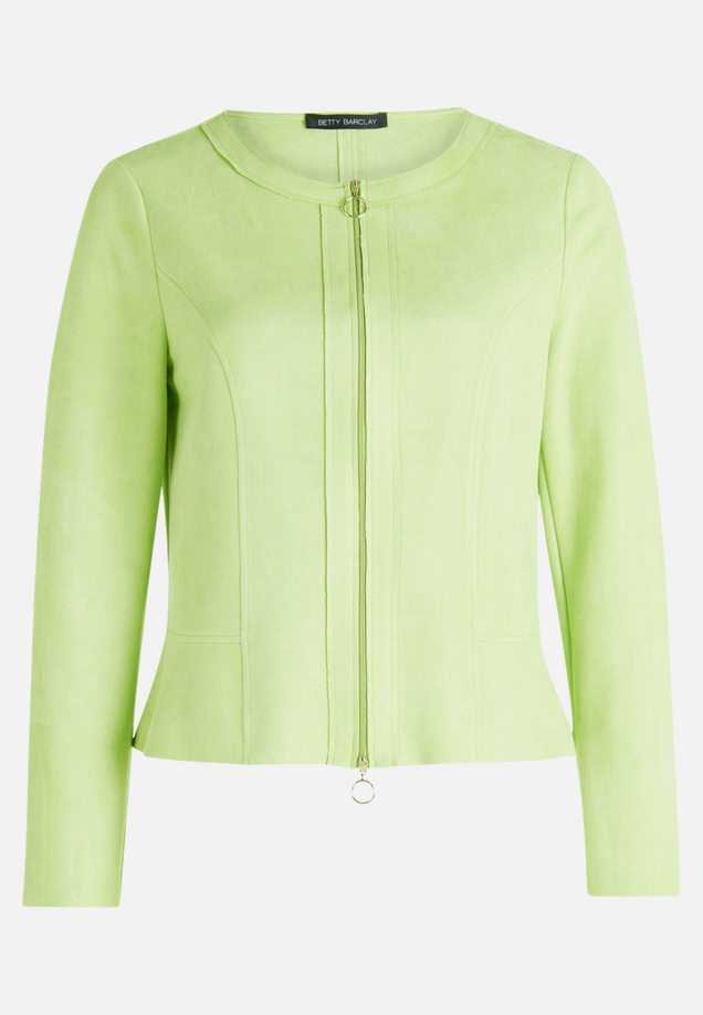Blazer-Jacke mit Reißverschluss / Vorderseite