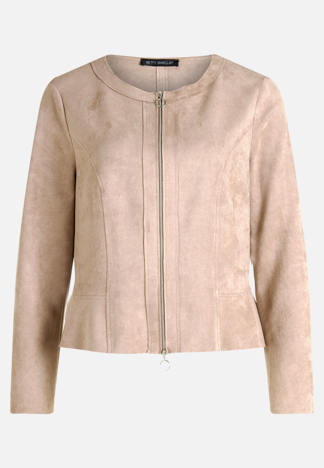 Blazer-Jacke mit Reißverschluss / Vorderseite