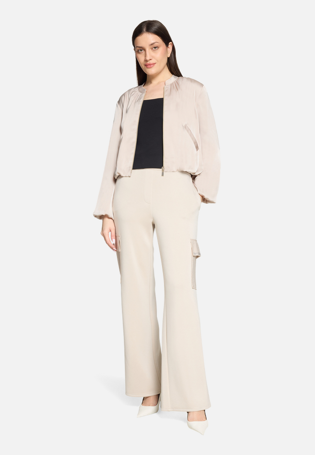 Blouson mit 3/4 Arm / Modellfoto Vorderseite (Outfit)