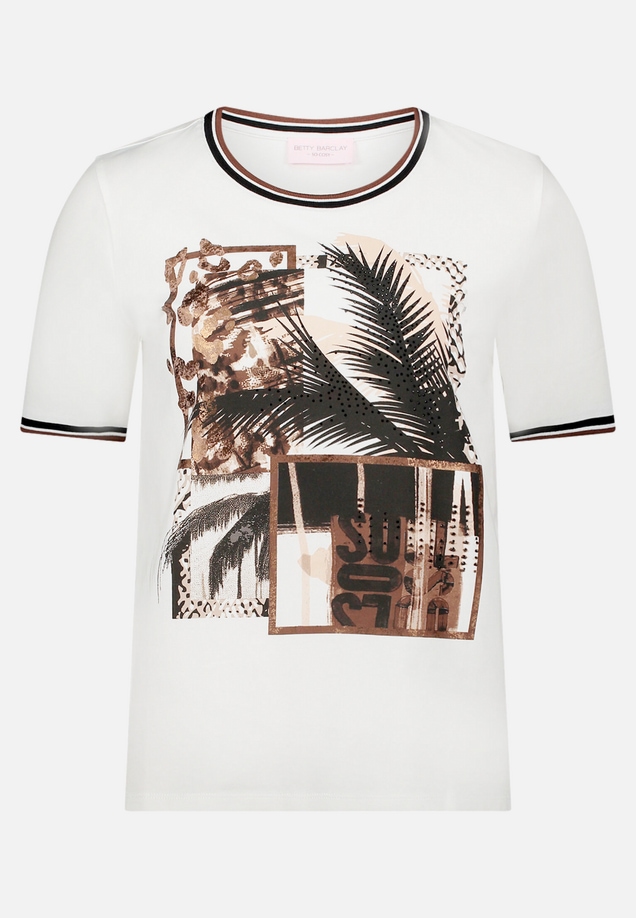 Basic Shirt mit Aufdruck / Vorderseite