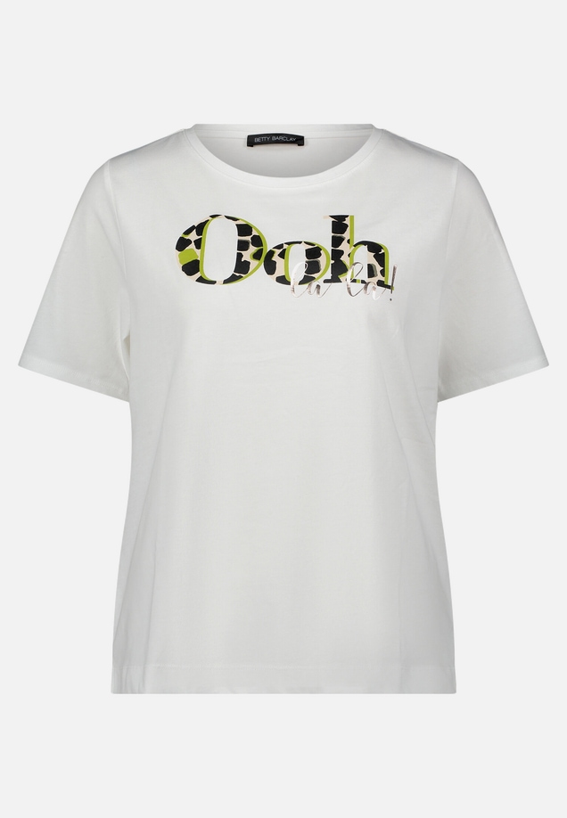 Basic Shirt mit Placement / Vorderseite