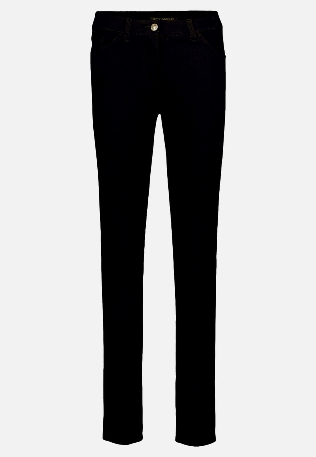 Basic-Jeans mit aufgesetzten Taschen / Vorderseite