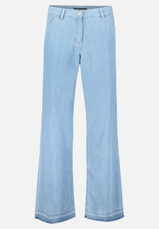 Casual-Hose mit offenem Saum / Vorderseite