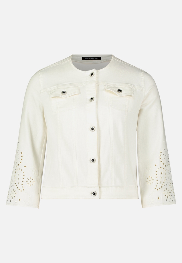 Jeansjacke mit 3/4 Arm / Vorderseite