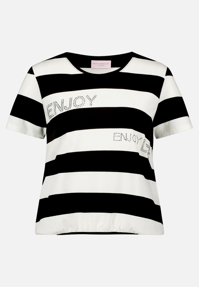 Ringelshirt mit Tunnelzug / Vorderseite
