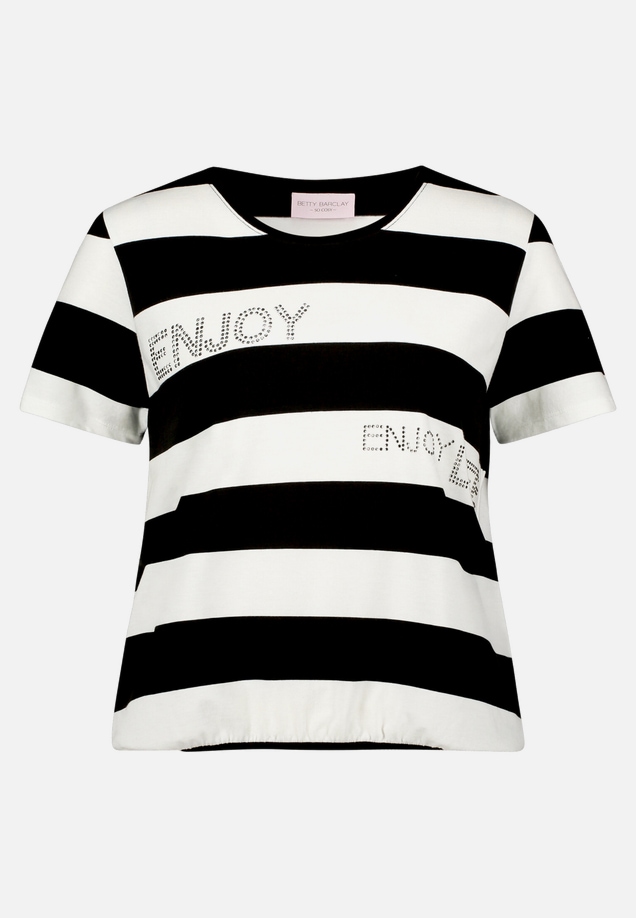 Ringelshirt mit Tunnelzug / Vorderseite