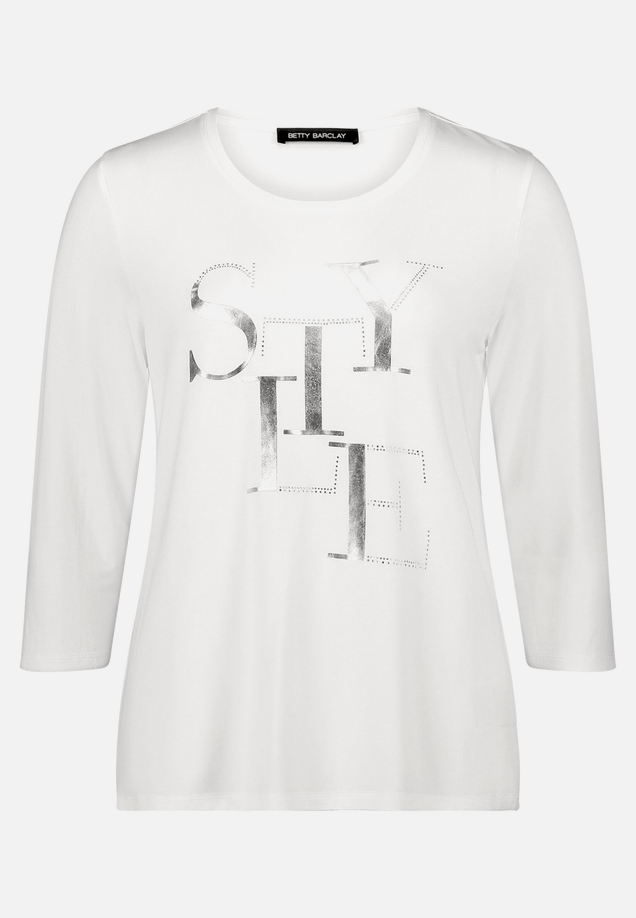 Basic Shirt mit Placement / Vorderseite