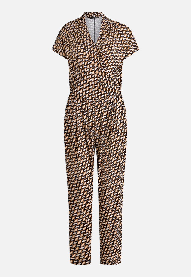 Jumpsuit  kurzarm mit Wickeloptik / Vorderseite