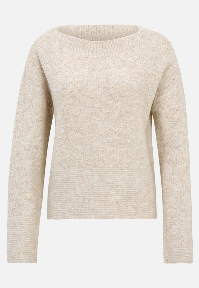 Strickpullover mit Effektgarn / Vorderseite