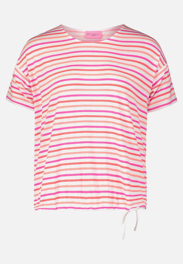 Ringelshirt mit Tunnelzug / Vorderseite
