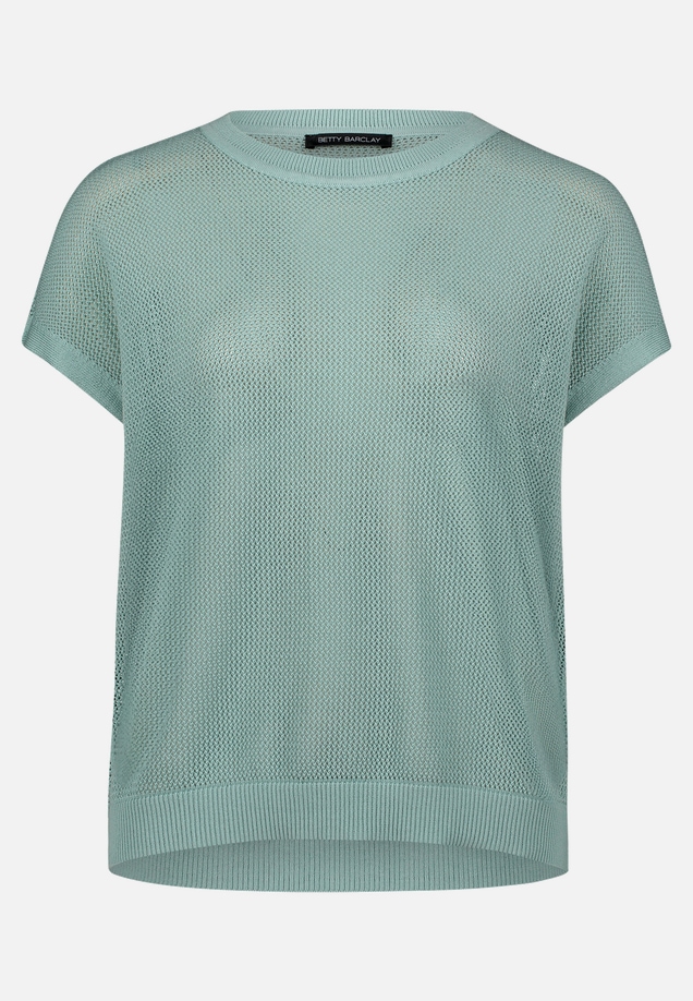 Lochstrick-Pullover ohne Arm / Vorderseite