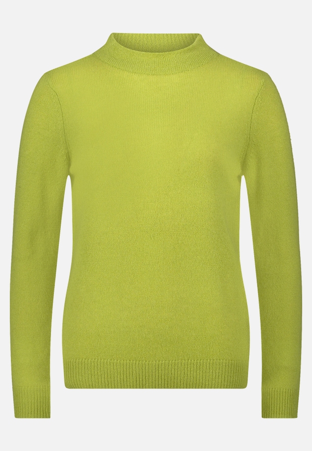 Kaschmir-Pullover mit Stehkragen / Vorderseite