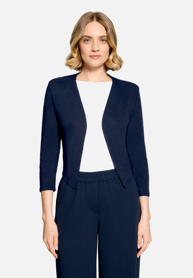 Bolero-Jacke mit 3/4 Arm / Modellfoto Vorderseite