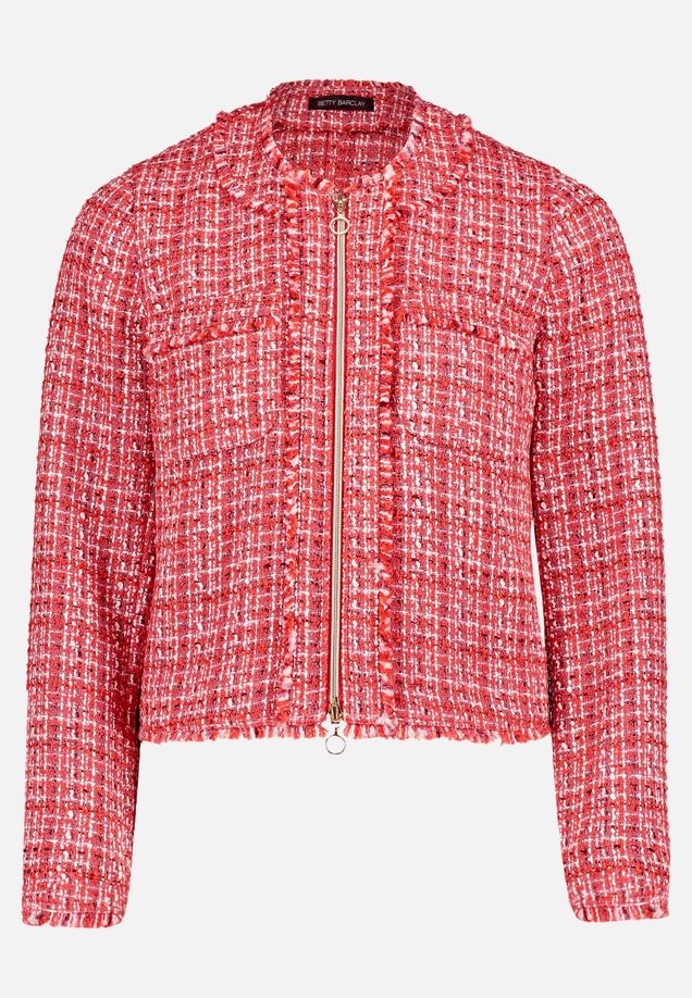 Blazer-Jacke mit Fransen / Vorderseite