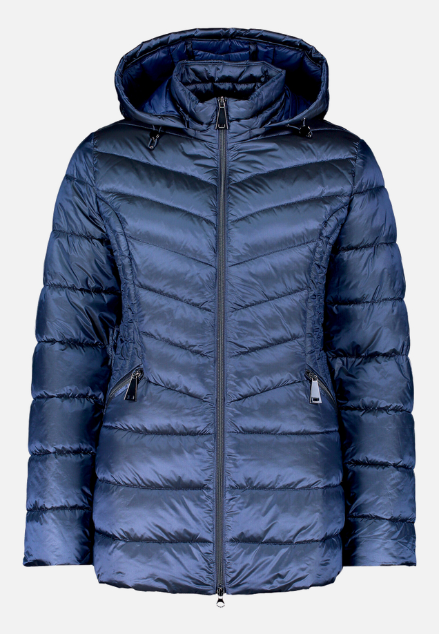 Outdoorjacke mit abnehmbarer Kapuze / Vorderseite