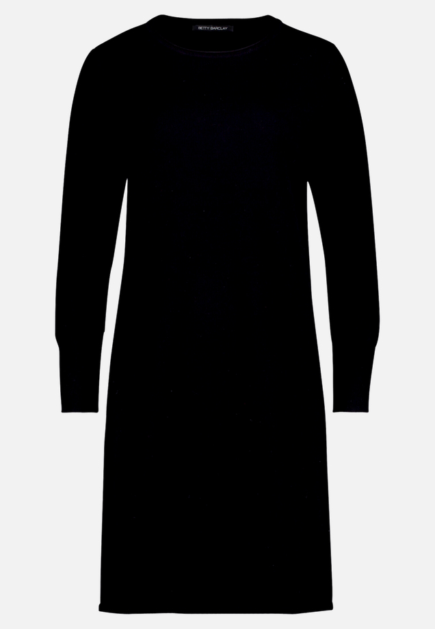 Strickkleid mit Rundhalsausschnitt / Vorderseite
