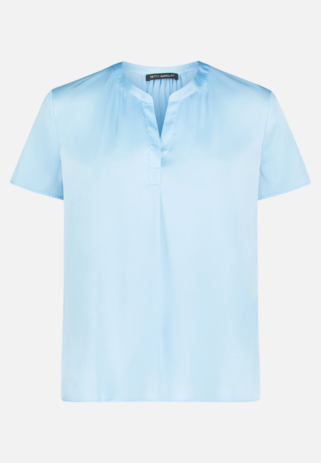 Satin-Bluse kurzarm / Vorderseite