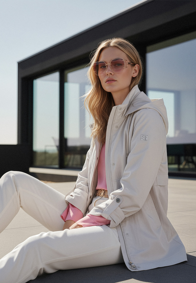 Outdoorjacke mit abnehmbarer Kapuze / Imagebild