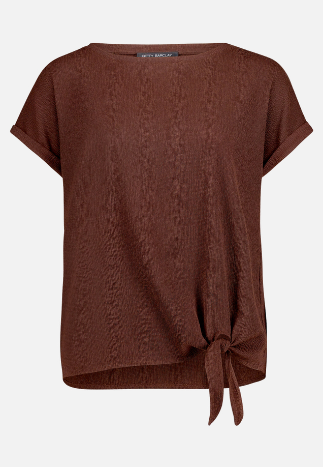 Halbarm-Shirt mit Schleifenknoten / Vorderseite