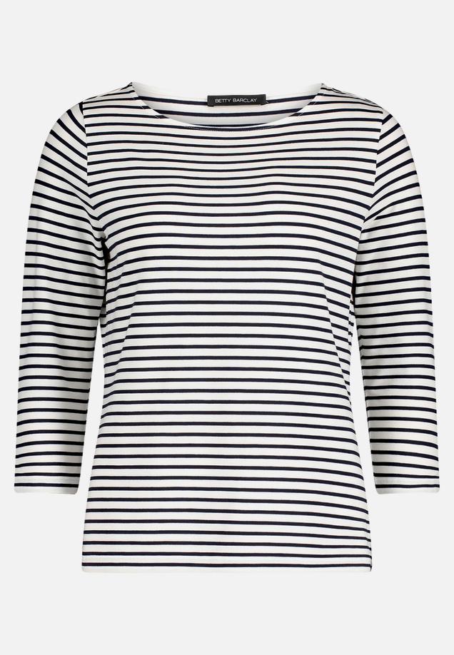 Basic Shirt mit Ringel / Vorderseite