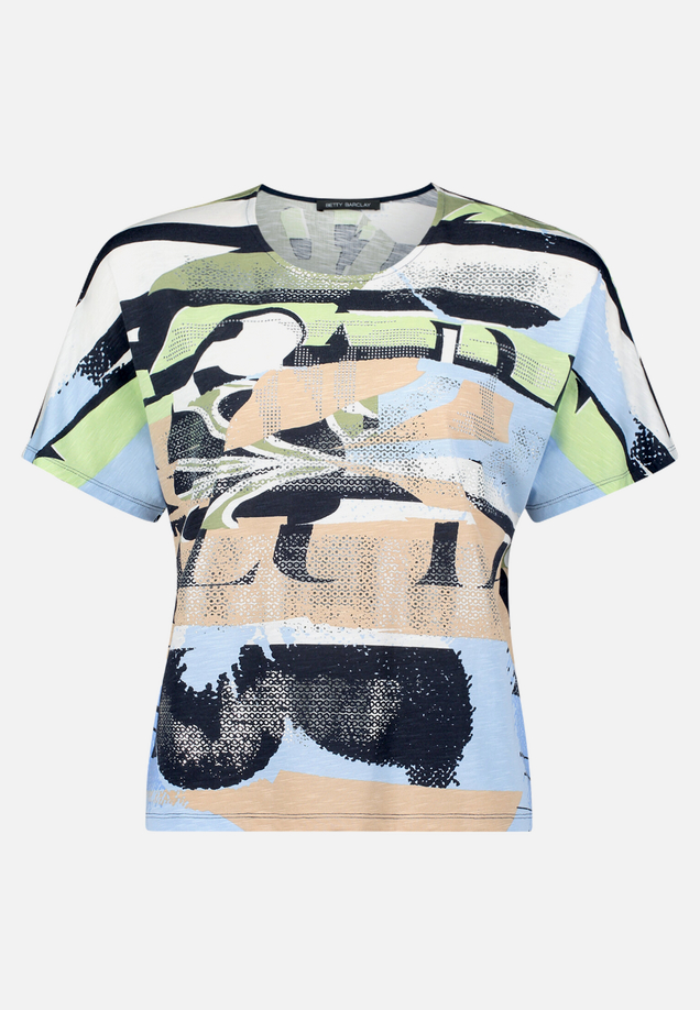 Oversize-Shirt mit Aufdruck / Vorderseite