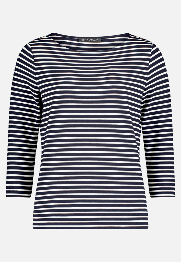 Basic Shirt mit Ringel / Vorderseite