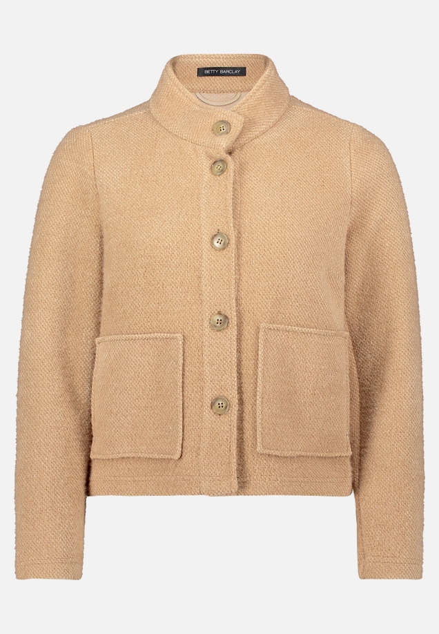 Blazer-Jacke mit Knöpfen / Vorderseite