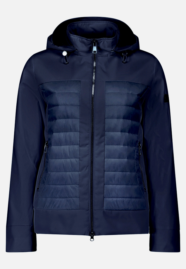 Outdoorjacke mit abnehmbarer Kapuze / Vorderseite
