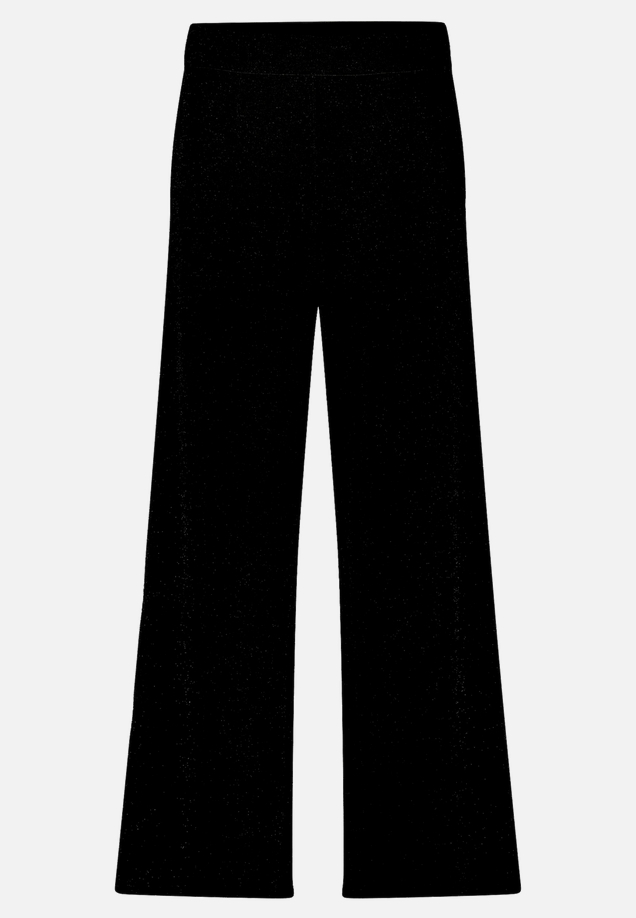 Marlene-Hose im Glitzer-Look / Vorderseite