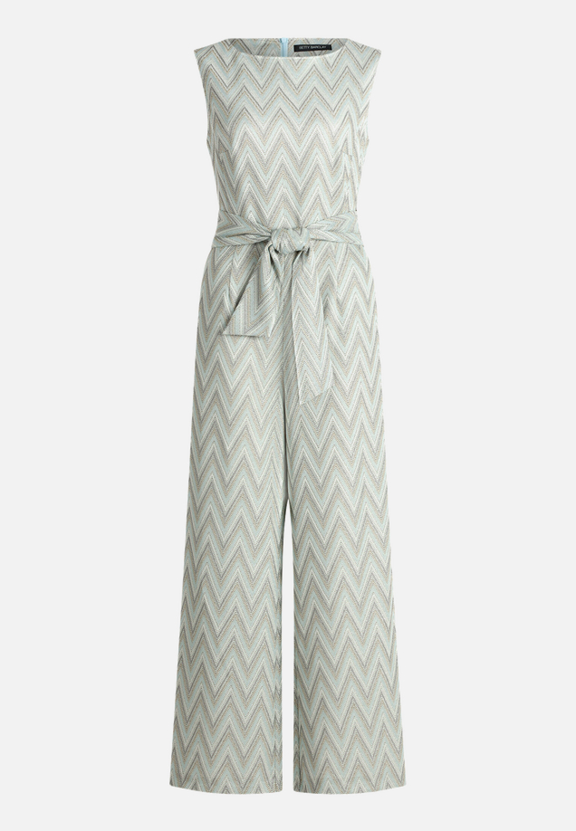 Jumpsuit mit Bindegürtel / Vorderseite