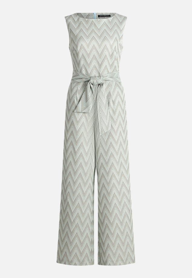 Jumpsuit mit Bindegürtel / Vorderseite
